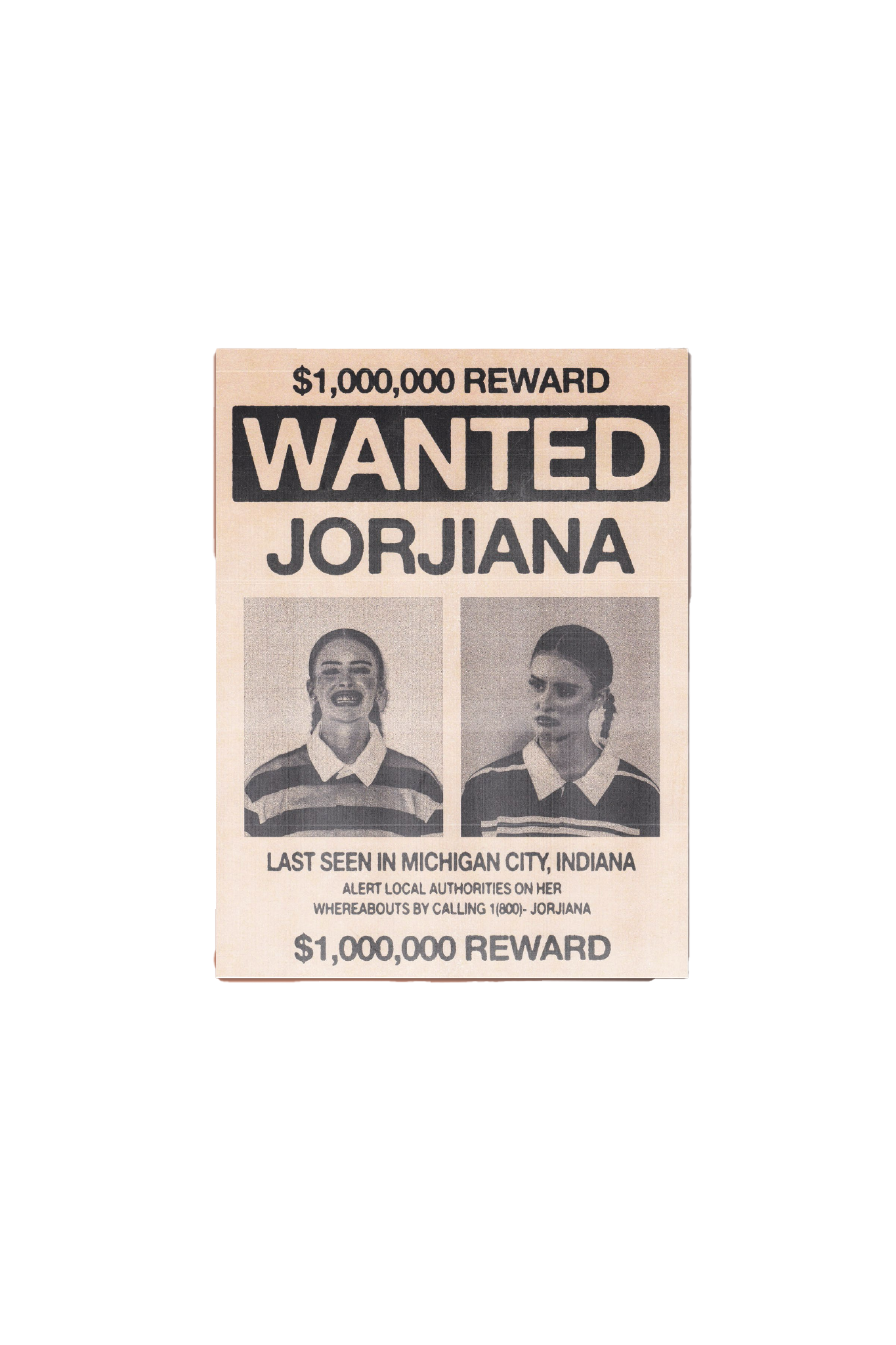 Jorjiana Wanted Poster