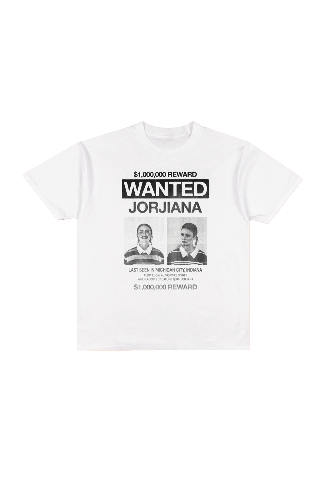 Jorjiana Wanted Tour Tee